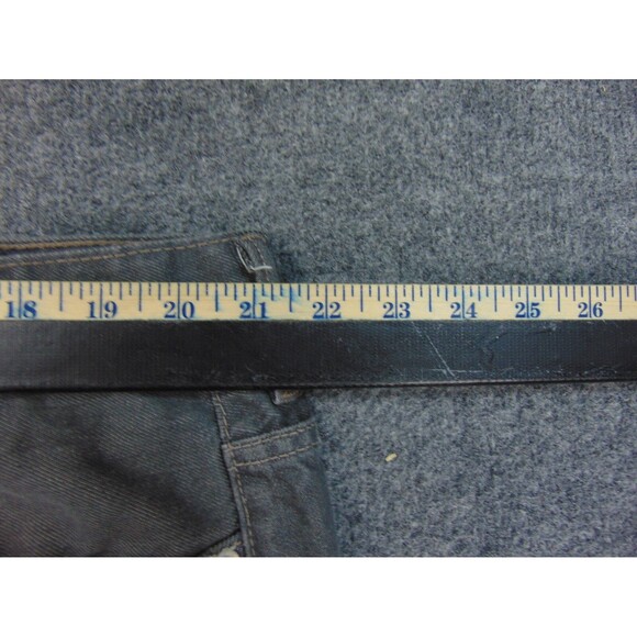 Levis 569 Jean Shorts Mens 42 Gray Loose Straight Denim Short Pants - Picture 6 of 10